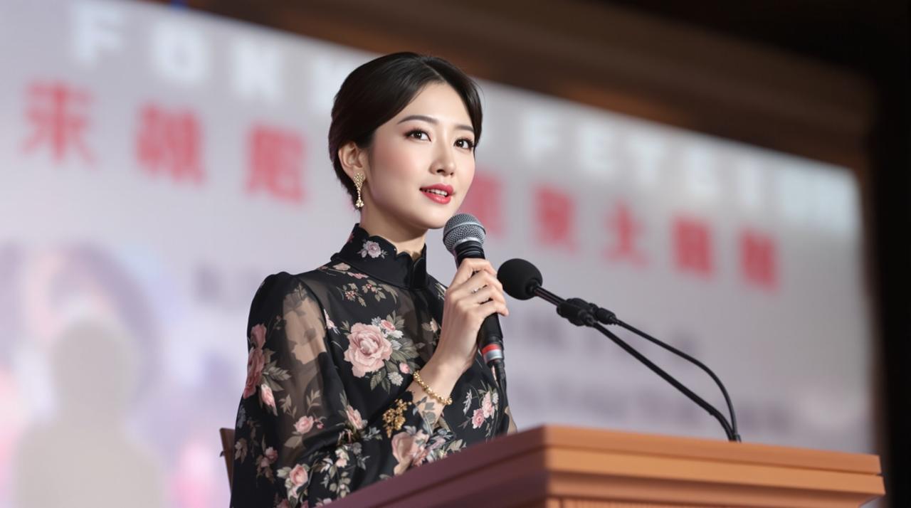 新签约演员陈晓雨亮相发布会，引发广泛关注